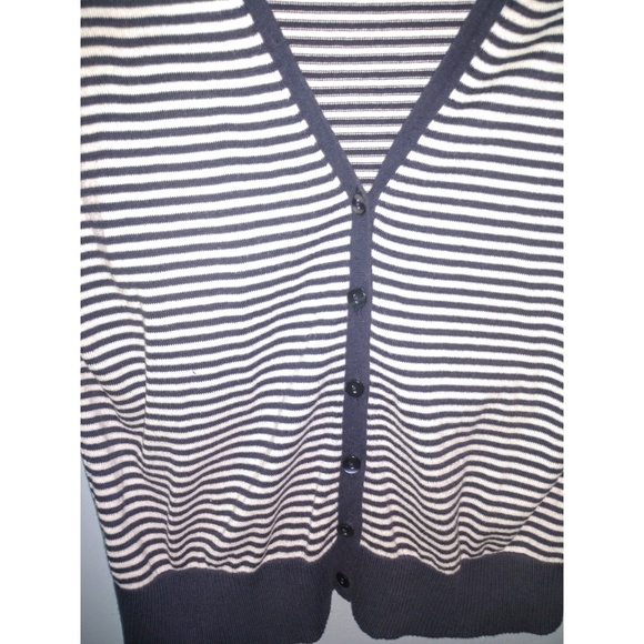 Ann Taylor Loft Striped Cardigan (Comfy + Chic!!) - Picture 4 of 6